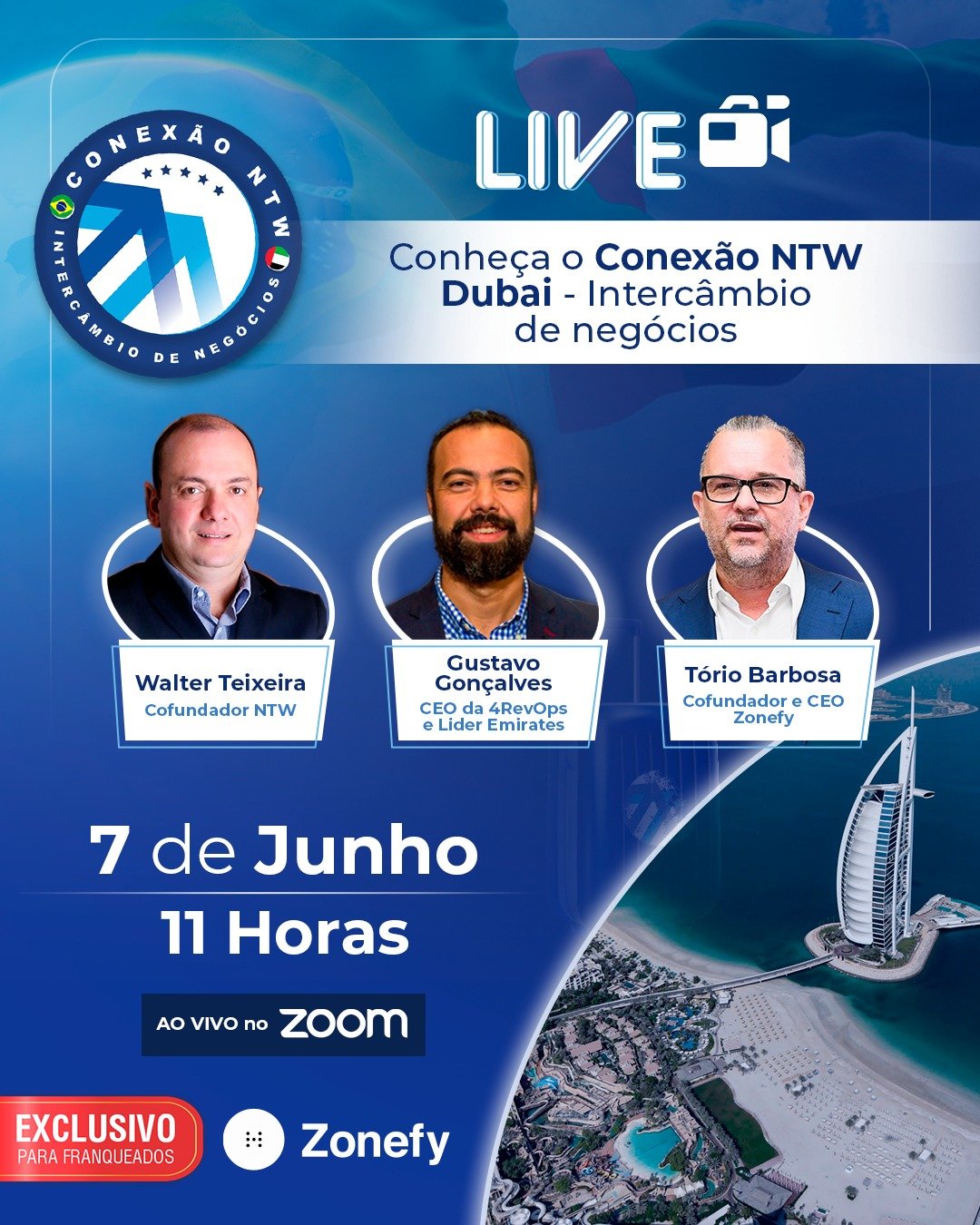Conexão NTW- Dubai intercâmbio de negócios | NTW Academy